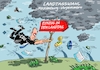 Cartoon: Gegenwind (small) by RABE tagged merz,kanzler,koalition,union,spd,klingbeil,cartoon,karikatur,pressezeichnung,farbcartoon,tagescartoon,db,bahn,frühling,frühjahr,frühjahrsputz,ice,zug,blumenkasten,blumenkästen,esc,songcontest,gegenwind,landtagswahl,mecklenburg,vorpommern,einzug,hürde,umfragetief,sturmtief,unbeliebtheit,schwesinger,afd,spazierstock