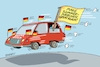 Cartoon: Großmacherei (small) by RABE tagged fußball,nagelsmann,spieler,wm,kader,usa,ball,sport,tor,spielfeld,schiedsrichter,videobeweis,rabe,ralf,böhme,cartoon,karikatur,pressezeichnung,farbcartoon,tagescartoon,hund,bundesliga,ballaballa,pkw,spiegelschoner,fähnchen,sommermärchen,great,again