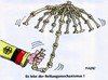 Cartoon: Gut beschirmt (small) by RABE tagged kanzlermehrheit,kanzlerin,merkel,cdu,union,bundesregierung,bundesrat,parlament,abgeordnete,ausweitung,erweiterung,schirm,rettungsschirm,rettungsmechanismus,efsf,finanzminister,schäuble,finanzchefs,euro,eurozone,eu,brüssel,schuldenkrise,griechenland,krise,