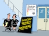 Cartoon: Nachschlag (small) by RABE tagged merz,kanzler,koalition,union,spd,klingbeil,cartoon,karikatur,pressezeichnung,farbcartoon,tagescartoon,db,bahn,frühling,frühjahr,frühjahrsputz,ice,zug,blumenkasten,blumenkästen,spahn,diät,diäten,diätenerhöhung,bundestag,abgeordnete,verzicht