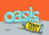 Cartoon: Nochmal Oasis (small) by RABE tagged oasis,britpop,pop,beatles,reunion,rabe,ralf,böhme,cartoon,karikatur,pressezeichnung,farbcartoon,tagescartoon,versöhnung,tour,konzerttournee,gallagher,brüder