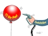 Cartoon: Preisverstoß (small) by RABE tagged merz,kanzler,koalition,union,spd,klingbeil,cartoon,karikatur,pressezeichnung,farbcartoon,tagescartoon,db,bahn,frühling,frühjahr,frühjahrsputz,ice,zug,blumenkasten,blumenkästen,esc,songcontest,tankstelle,zapfpistole,benzinpreis,verstoß,zwölf,uhr,regel,ballon,luftballon,spitze,platzer,knall