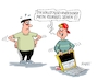 Cartoon: Reisserisches (small) by RABE tagged lehrer,schüler,zeugnis,ferien,rabe,ralf,böhme,cartoon,karikatur,pressezeichnung,farbcartoon,tagescartoon,banksy,künstler,reisswolf,zeugnistag