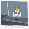 Cartoon: Bindungsangst (small) by Schilling  Blum tagged jesus,freak,missionar,bindungsangst,verwirrt