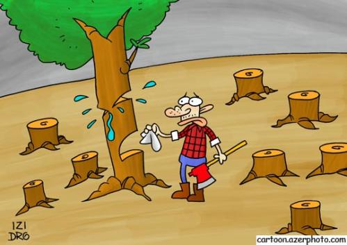 Cartoon: Ecocartoon (medium) by izidro tagged cartoon