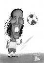 Cartoon: caricature ronaldinho Gaucho (small) by izidro tagged soccer