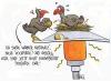 Cartoon: Heizpilz (small) by mele tagged heizen,vögel,raucher