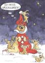 Cartoon: Umschulung (small) by mele tagged weihnachten nikolaus arbeitslos hasen christmas