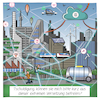 Cartoon: Smart City (small) by Cloud Science tagged smart,city,iot,internet,der,dinge,vernetzung,sensoren,ki,intelligenz,daten,cloud,big,data,digitalisierung,digital,zukunft,stadt,netzwerk,stockfoto,clipart,it,technik,tech,technologie,disruption,connection,verbindungen,knoten,kanten,taxidrohne,drohne,drohnen,selbstfahrendes,auto,autonom,escooter,5g,cartoon,karikatur,illustration,humor,verwaltung,leben,gesellschaft