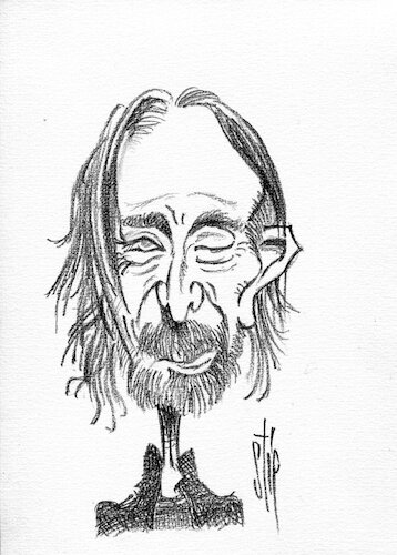 Cartoon: Yorke (medium) by stip tagged thom,yorke,radiohead,thom,yorke,radiohead