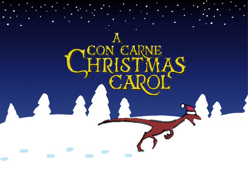 Cartoon: A CON CARNE Christmas Carol (medium) by Schoolpeppers tagged apps,facebook,weihnachten