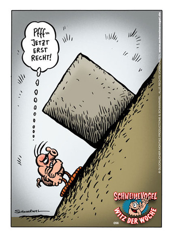 Cartoon: Schweinevogel Witz der Woche 056 (medium) by Schweinevogel tagged schweinevogel,lustig,witzig,witz,schwarwel,cartoon
