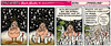 Cartoon: Schweinevogel Pinkeline (small) by Schweinevogel tagged schwarwel,short,novel,funny,leben,freunde,pinguine,sterne,glitzersterne,niedlich,aufmerksam