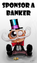 Cartoon: Sponsor a Banker (small) by duplex2 tagged banks