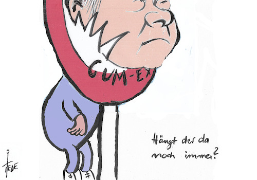 Cartoon: Cum ex Skandal (medium) by tiede tagged um,ex,warburg,bank,hamburg,scholz,tiede,cartoon,karikatur,um,ex,warburg,bank,hamburg,scholz,tiede,cartoon,karikatur