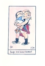 Cartoon: Angelas Jungs (small) by tiede tagged merkel,kabinett,guttenberg,rücktritt,regierung