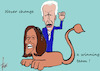 Cartoon: Biden - Harris (small) by tiede tagged joe,biden,kamala,harris,vice,president,usa,election,tiede,cartoon,karikatur