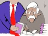 Cartoon: Bolton signiert (small) by tiede tagged bolton,buch,trump,impeachment,tiede,cartoon,karikatur