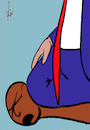 Cartoon: George Floyd (small) by tiede tagged george,floyd,usa,trump,racism,police,minneapolis,tiede,cartoon,karikatur