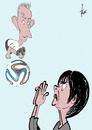 Cartoon: Miro! (small) by tiede tagged miro,klose,em,fussball,europameisterschaft,frankreich,jogi,löw,uefa,tiede,cartoon,karikatur