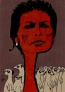 Cartoon: Sarah Wagenknecht (small) by tiede tagged sarah,wagenknecht,die,linken,parteivorsitz,lafontaine,erdmännchen