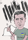 Cartoon: SELENSKYJ (small) by tiede tagged ukraine,selenskyj,putin,krieg