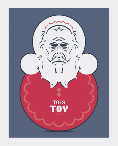 Cartoon: TolsToy (medium) by petmo tagged tolstoy