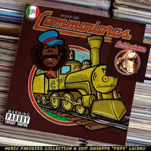 Cartoon: Commodores - Movin On (medium) by Peps tagged commodores,movin,on