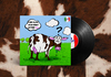 Cartoon: Pink Floyd Atom Heart parody (small) by Peps tagged cow,pinkfloyd,pink,landscape,comics,question,vache
