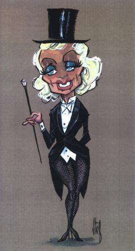 Cartoon: Movie Caricatures 5 (medium) by Stef 1931-1995 tagged movie,caricature,hollywood