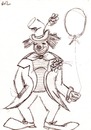 Cartoon: clown (small) by airedi tagged clown