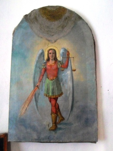 Cartoon: Archangel (medium) by Zlatko Iv tagged holly,money,bible,danke,peace,pray,collection,box,kunst