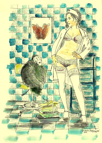 Cartoon: Doctor X (medium) by Zlatko Iv tagged ney,baby,circus,hertz,kinder,facebook,instagram,neu,danke,love,kunst