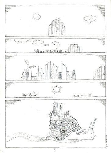 Cartoon: Urban life (medium) by Zlatko Iv tagged urban