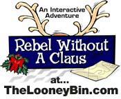 Cartoon: Rebel Without A Claus (medium) by thelooneybin tagged holiday,christmas,reindeer,blues,animation,humorous