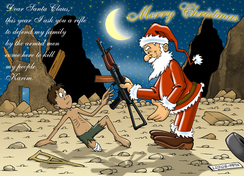 Cartoon: Merry Christmas (medium) by Ludus tagged christmas