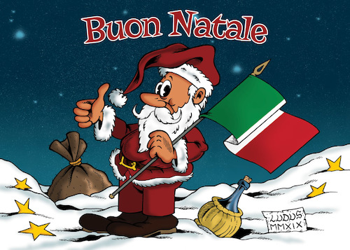 Cartoon: Santa Claus (medium) by Ludus tagged santa,claus,christmas
