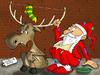 Cartoon: Santa Claus (small) by Ludus tagged christmas santaclaus
