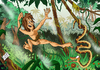 Cartoon: Tarzan (small) by Ludus tagged tarzan