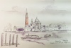 Cartoon: Venedig (small) by Pralow tagged urban,sketching,stadtrundgang,venedig