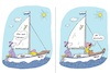 Cartoon: Segeln-Wende (small) by BuBE tagged segeln,segeltörn,wassersport,see,meer,boot,segelboot,urlaub