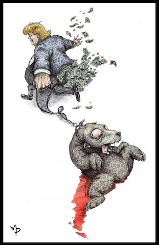 Cartoon: The Americas (medium) by mparra tagged trump,usa,america