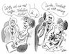 Cartoon: einladung (small) by REIBEL tagged mobbing,pistole,paintball,büro,chef,treffen,schuss,farbe,enttäuschung
