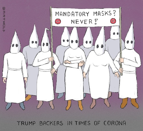 Trump Backers in Times of Corona
