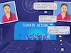 Cartoon: Helpless Prez at Climate Summit (small) by Barthold tagged greta,thunberg,fridays,for,future,climate,campaigner,new,york,un,united,nations,summit,september,23,2019,emotional,speech,tweet,twitter