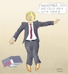 Cartoon: Johnson Head of Tories (small) by Barthold tagged boris,johnson,head,party,tories,conservatives,prime,minister,brexit,pumps,leopard,design,lever,arch,file