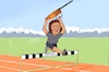 Leap Achieved Despite Handicap (small) Cartoon: Leap Achieved Despite Handicap (small) by Barthold tagged argentina,midterm,elections,2025,senate,house,of,representatives,javier,milei,party,40,percent,forza,patria,coalition,including,socialists,33,hurdle,president,leaping,jumping,handicap,chainsaw,cartoon,caricature,barthold