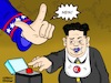 Cartoon: Kim_Jong_Un (small) by Tacasso tagged kim jong un nordkorea nothkorea usa america amerika donald trump krieg war nuclear nuklear atombombe atombomb