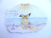 Cartoon: unter südlicher sonne (small) by katzen-gretelein tagged pokemon,sonne,strand,urlaub,handy