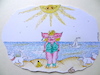 Cartoon: unter südlicher sonne (small) by katzen-gretelein tagged sonne,meer,strandmode,sexi,schweinchen,sonnenöl,ferien,zwei,weiße,hunde